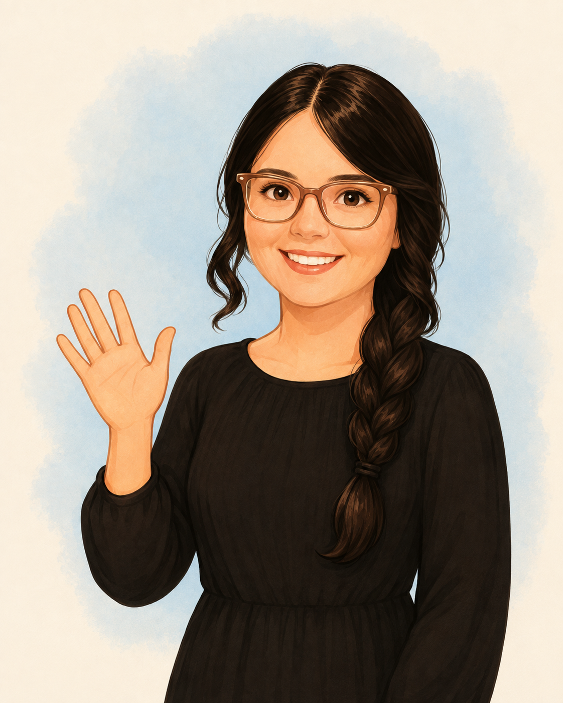 Portrait of the site author